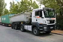 MAN TGS am 25.07.20 in Frankfurt Osthafen