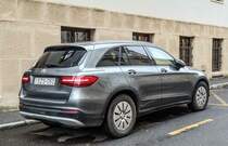 Rückansicht: Mercedes-Benz GLC. Foto: Februar, 2020