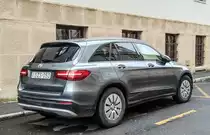 Rückansicht: Mercedes-Benz GLC. Foto: Februar, 2020