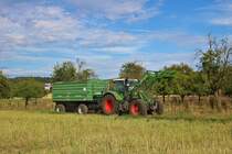 Fendt Vario 720 am 27.07.20 bei Hammersbach (Main Kinzig Kreis)