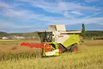 Claas Tucano 450 am 27.07.20 bei Hammersbach (Main Kinzig Kreis)