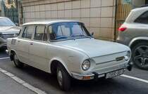 Skoda S100 fotografiert in Februar, 2020.