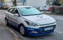 Hyundai i20 fotografiert in Februar, 2020.