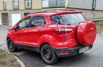 Rückansicht: Ford EcoSport. Foto: Februar, 2020.