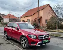 Mercedes-Benz GLC Plug-in Hybrid. Foto: Februar, 2020.
