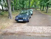 VW Golf I Cabrio am 26.07.2020 in Chemnitz Dresdner Straße fotografiert mit Nokia 3.2