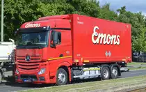 MB ACTROS 2545 für Wechselaufbauten der Emons Spedition GmbH am 29.07.20 Berlin Marzahn.
