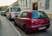 Fiat Bravo Rückansicht. Aufnahme: Februar, 2020.