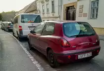 Fiat Bravo Rückansicht. Aufnahme: Februar, 2020.