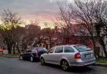 Skoda octavia Mk2 Combi, gesehen in Februar 2020.