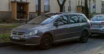 Peugeot 307 SW, gesehen in Februar 2020.