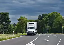Iveco Daily Kleinlaster kurz vor`m Gewitter bei Euskirchen - 24.07.2020