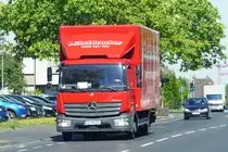 MB Atego Kastenaufbau  Möbel Brucker  in Euskirchen - 24.06.2020