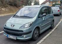 Peugeot 1007, gesehen am 11.01.2020.