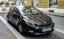 Kia Ceed Mk2, gesehen am 29.02.2020.