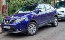 Nissan Qashqai Mk2, fotografiert in März, 2020.