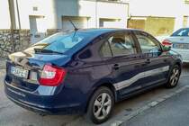 Skoda Rapid Limousine, fotografiert in März, 2020.