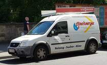 =Ford Transit Connect vom Heizungsbauer ETTENBERGER steht im Juli 2020 in Fulda