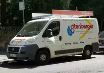 =Fiat Ducato vom Heizungsbauer ETTENBERGER steht im Juli 2020 in Fulda