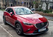 Mazda CX-3 gesehen in März, 2020.