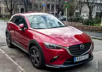 Mazda CX-3 gesehen in März, 2020.