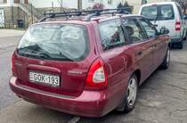 Daewoo Nubira Wagon von Hinten in März, 2020.