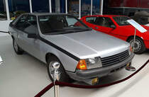 =Renault Fuego ausgestellt im technischen Museum Prora, 08-2020