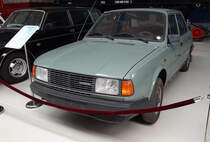 =Skoda 120 L, ausgestellt im technischen Museum Prora, 08-2020