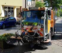 =Bucher Citycat 2020 von FEHR-KNETTENBRECH unterwegs in Hünfeld im Juli 2020