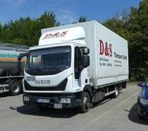 =Iveco 75-190 von D&S steht im Juli 2020 in Eichenzell