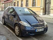 Mercedes-Benz A-Klasse Mk2, gesehen in April, 2020.