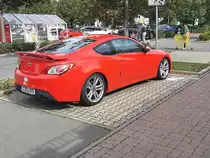 Hyundai Genesis 3.8 am 29.08.2020 in Chemnitz Planitzwiese fotografiert mit Samsung Galaxy A50.