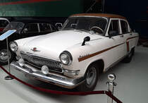 =Wolga GAZ M 21 steht im August 2020 im technischen Museum Prora