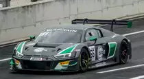 Audi R8 LMS auf dem Hungaroring beim Blacpain GT Series (September, 2019).