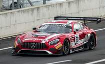 Mercedes-Benz AMG GT3 auf dem Hungaroring beim Blacpain GT Series (September, 2019).