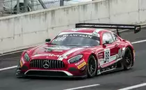 Mercedes-Benz AMG GT3 auf dem Hungaroring beim Blacpain GT Series (September, 2019).