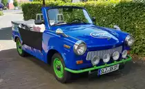 =Trabant Cabrio steht im August 2020 in Hünfeld