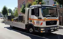 =MAN TGL der Verkehrssicherung Fulda steht im August 2020 in Hünfeld