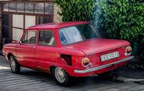 ZAZ 968 unter Restauration, aufgenommen in Mai, 2020.