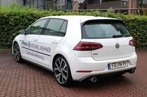 =Golf VII GTI der Allianzvertretung WEHNER steht im August 2020 in Hünfeld
