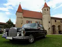 MB-300SEL 6.3; Modellreihe W109; am Gelände der Burg Harburg(Schwaben); 200815