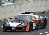 KTM X-BOW GTR mit Dach auf dem Hungaroring beim Blacpain GT Series (September, 2019)