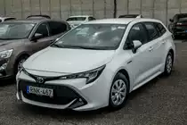 Toyota Corolla E210 Hybrid Wagon auf dem Hungaroring Innenparkplatz beim Blacpain GT Series (September, 2019)