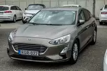 Ford Focus Mk4 auf dem Hungaroring Innenparkplatz beim Blacpain GT Series (September, 2019)