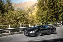 Bugatti Veyron Supersport auf der Route des Mosses am 05.09.2020