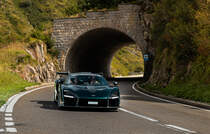 McLaren Senna am 31.08.2019 in der Nähe von Andermatt.
