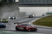 Mercedes-Benz AMG GT & Co auf dem Hungaroring beim regnerischen Wetter (September, 2019).