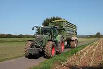 Fendt Vario 718 am 11.09.20 bei Langenselbold