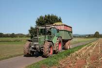 Fendt Favorit 614 FSA Turbomatik am 11.09.20 bei Langenselbold