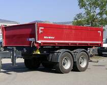 Tandemanhänger der Firma Müller-Mitteltal, Aug.2020